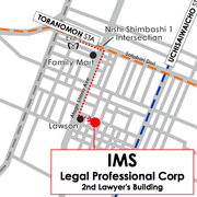 IMS Legal Professional Corporation, Visa Application Processing and Legal Consulting Services in Nishi-Shimbashi, Tokyo