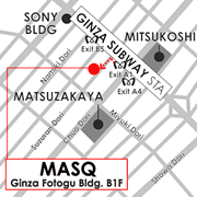 MASQ, Exclusive Bar and Restaurant in Ginza, Tokyo