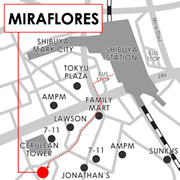 Miraflores, Peruvian Restaurant in Shibuya, Tokyo (South American Cuisine)