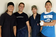 A few of the moving crew at Quoz