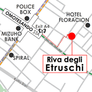Riva degli Etruschi, Italian Restaurant & Enoteca in Omotesando, Tokyo