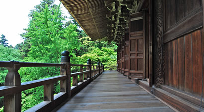 Photo from Shoshazan Engyoji Temple, Temple atop Mount Shosha in Himeji, Japan