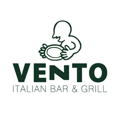 Logo of Vento, Italian Bar & Grill in Shinagawa, Tokyo 